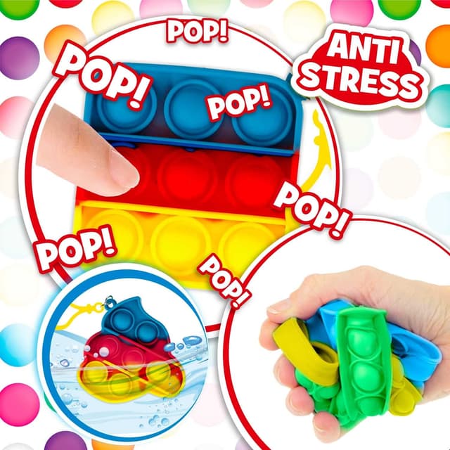 Thumbnail 14 de CRAZE PressNPop Fidget Spinner Anti-Stress para Niños🧩