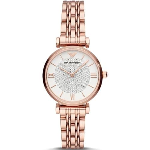 Detalle de Emporio Armani AR11244 reloj mujer 32 mm oro rosa