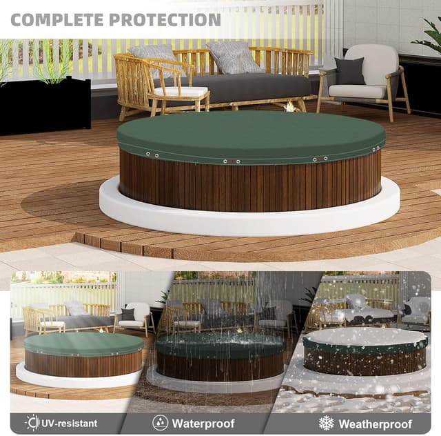 Thumbnail 4 de WOLTU Cobertor para Piscina Redonda Ø 420 cm 🏊♀