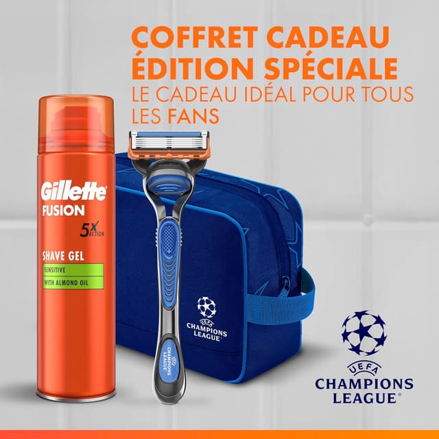 Detalle 2 de Gillette Fusion 5 Coffret UEFA Champions League