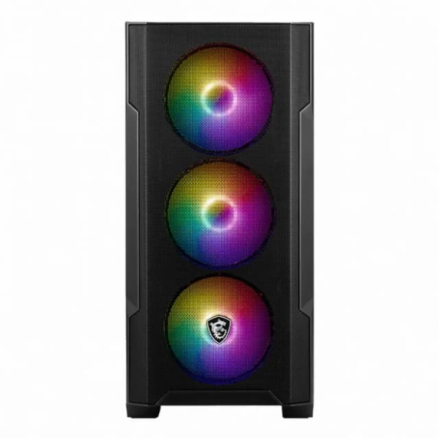 Thumbnail 1 de MSI MAG FORGE M100A RGB torre negra con ventana