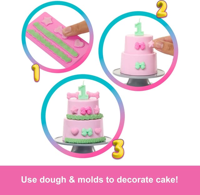 Thumbnail 4 de Barbie Party Unboxed Serie Cumpleaños de Mascotas 🎉