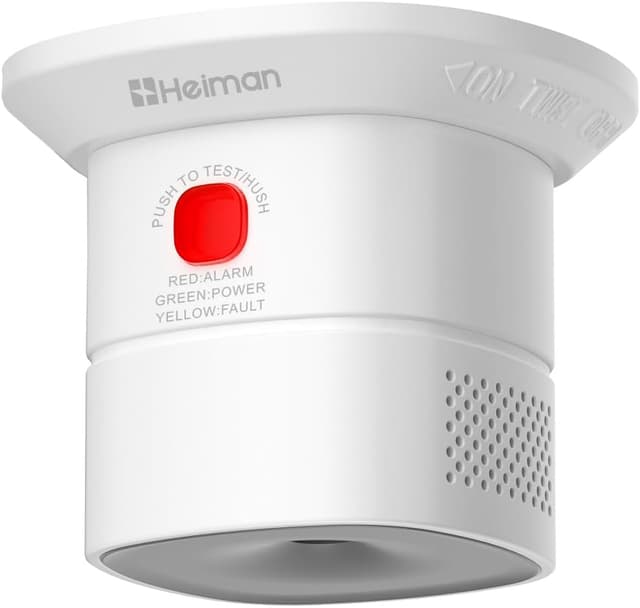 Detalle de HEIMAN Heiman Mini Carbon Monoxide Detector Alarm (EN 50291, 10-Year Figaro Sensor)