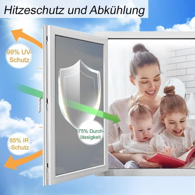 Thumbnail 2 de Silber 44.5X200cm UV Schutzfolie