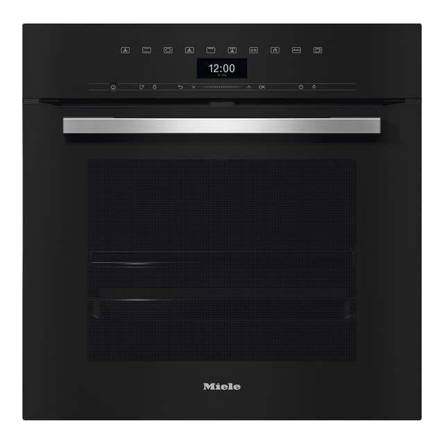 Detalle de Miele H 7365 BP horno multifunción pirolítico con sonda térmica