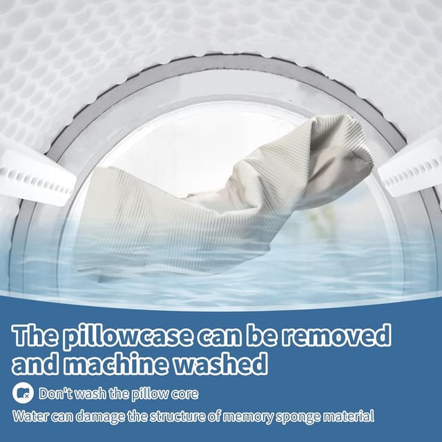 Detalle de Naturehike cuscino cervicale da viaggio in memory foam portatile (con borsa)