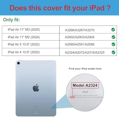 Detalle 2 de ProCase Funda para iPad Air 11" 10,9" púrpura