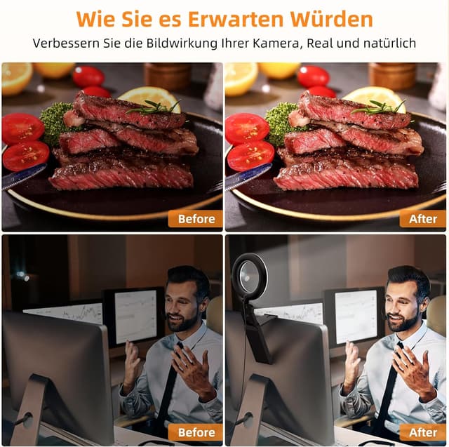 Thumbnail 2 de Evershop Ringlicht 5" LED mit Stativ 10 W