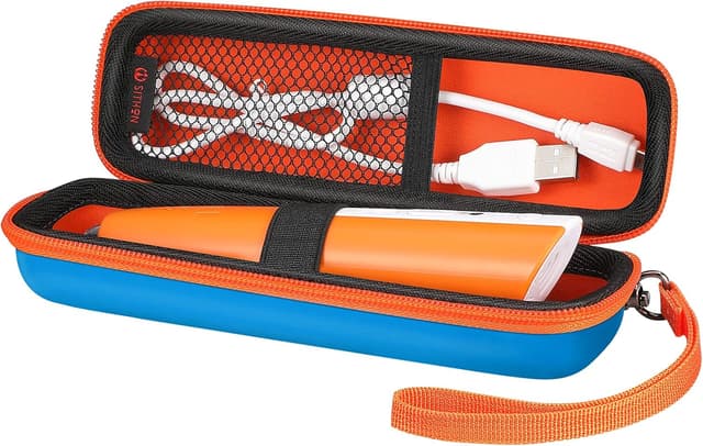 Detalle 2 de SITHON stoßfeste Hülle für Ravensburger tiptoi Stifte – Tasche mit Handschlaufe (blau)