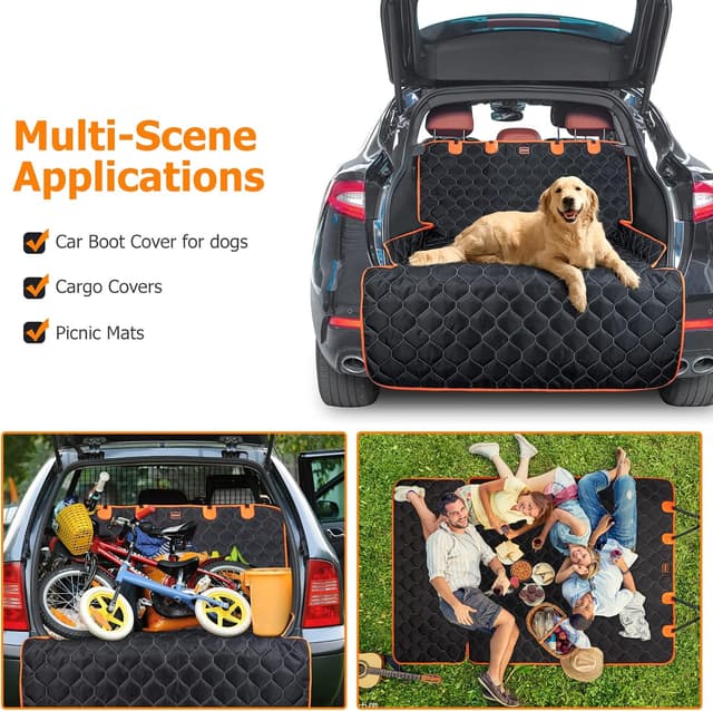 Thumbnail 4 de JOEJOY Car Boot Liner for Dogs — Waterproof Boot Protector