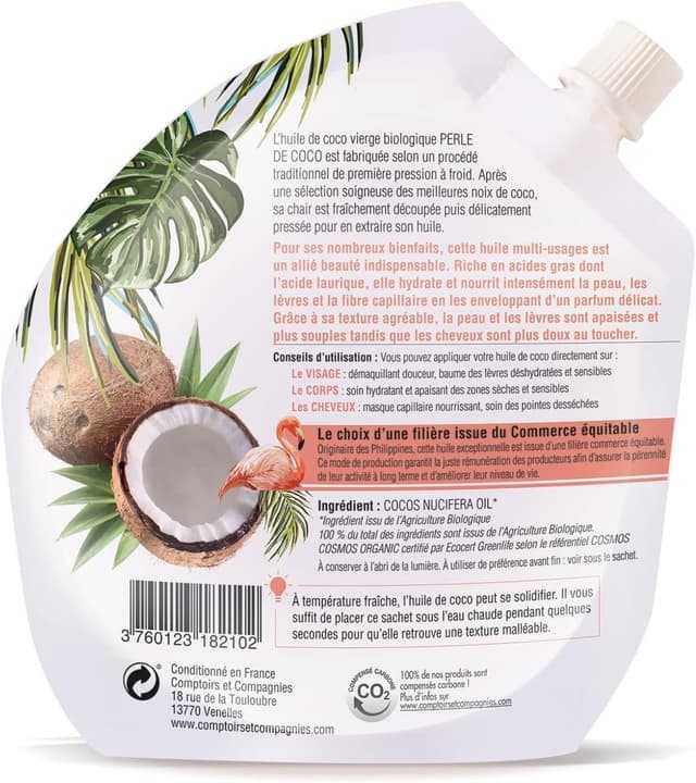 Thumbnail 2 de COMPTOIRS ET COMPAGNIES Huile coco 250ml