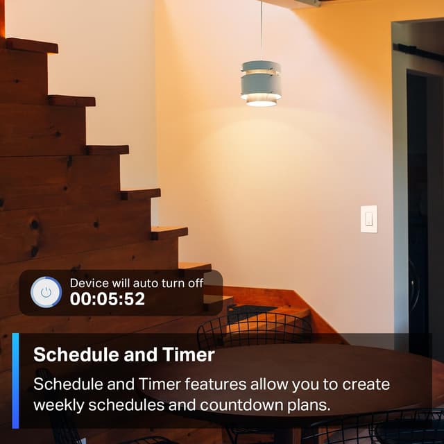 Thumbnail 5 de TP-Link Tapo S505 Matter Smart Light Switch 2-pack