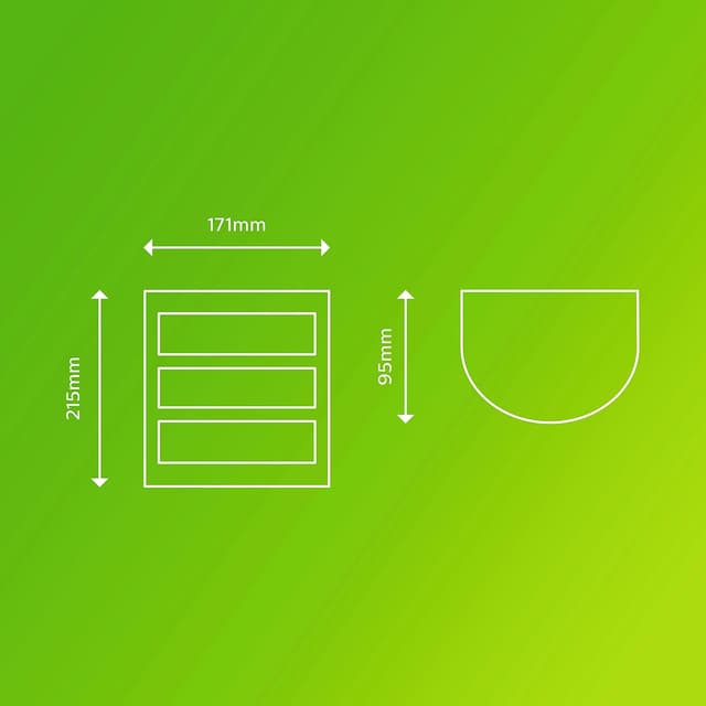 Thumbnail 6 de Philips Python - Aplique mural LED exterior con sensor 🌟