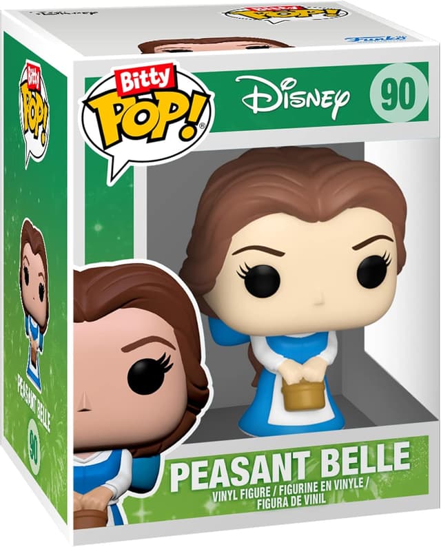 Detalle de Funko Bitty Pop! Disney Princess – Mini figura misteriosa Peasant Belle, Pocahontas e Jasmine (pack a sorpresa)