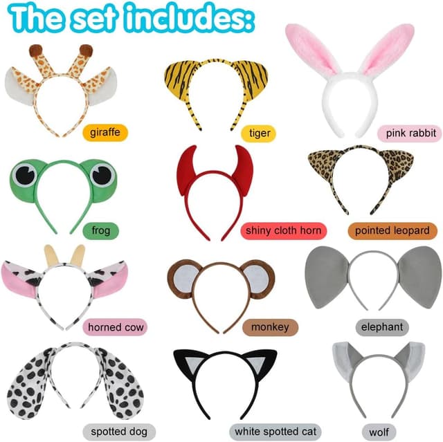 Detalle 2 de LED Stirnband Katze für Kinder, 3 Modi