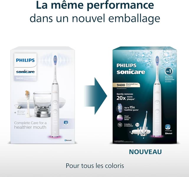 Thumbnail 5 de Philips Sonicare DiamondClean Smart 9400 brosse électrique