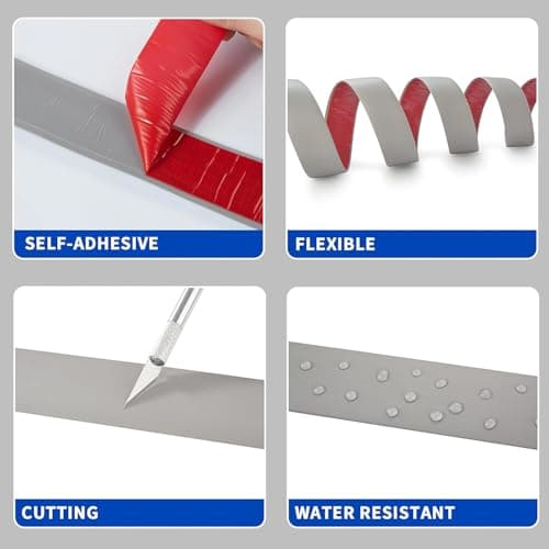 Thumbnail 2 de 6M Bande de seuil PVC 5 cm ⚙