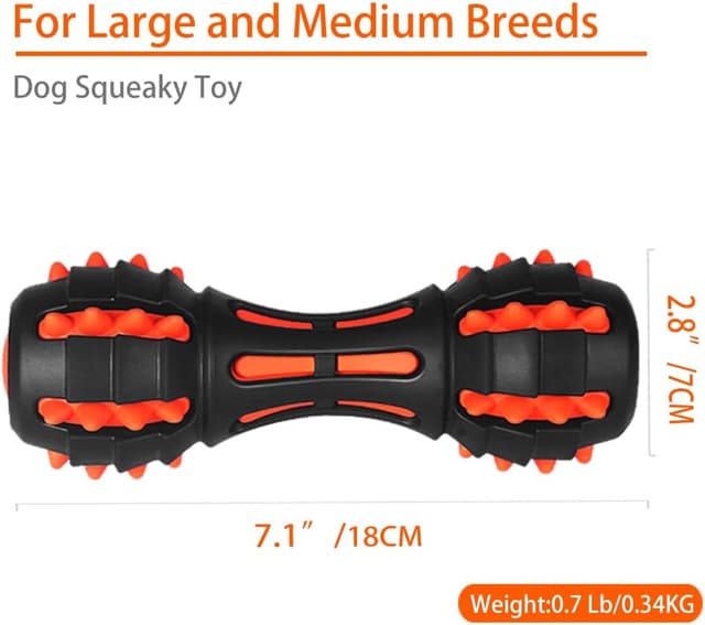 Detalle de AUSCAT jouet à mâcher haltère 1 jouet