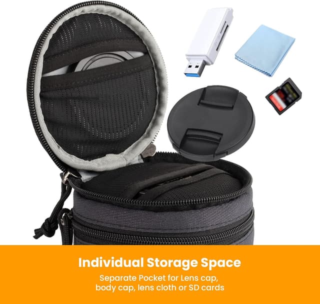 Detalle 1 de TARION Hard Lens Case, 10 mm padding