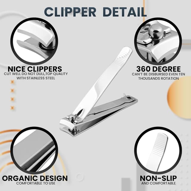 Detalle 2 de SS INSTRUMENTX 2 Pcs Nail Clippers Set