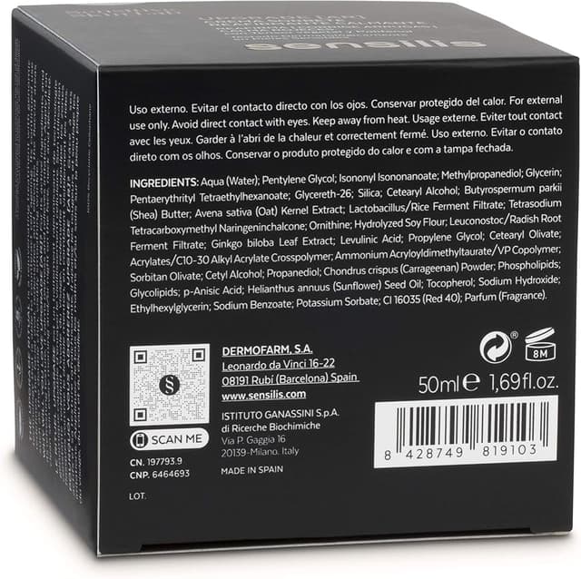 Detalle 1 de Sensilis Upgrade AR Crema reafirmante 50 ml