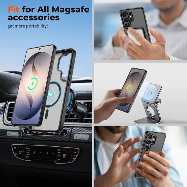 Thumbnail 2 de SUPFINE Galaxy S26 Ultra Magnetic Case