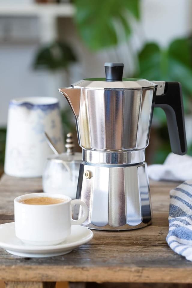 Thumbnail 6 de BRA Perfecta Cafetière Italienne à Induction, 6 tasses, aluminium ⚙