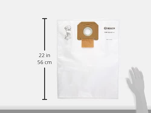 Detalle 2 de Bosch Professional Bolsas de Vellón para Aspiradora Gas 35 🧹