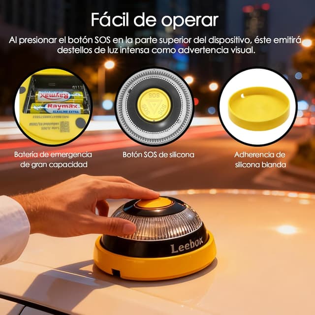 Thumbnail 2 de SUNNIFLY Baliza V16 homologada DGT 3.0