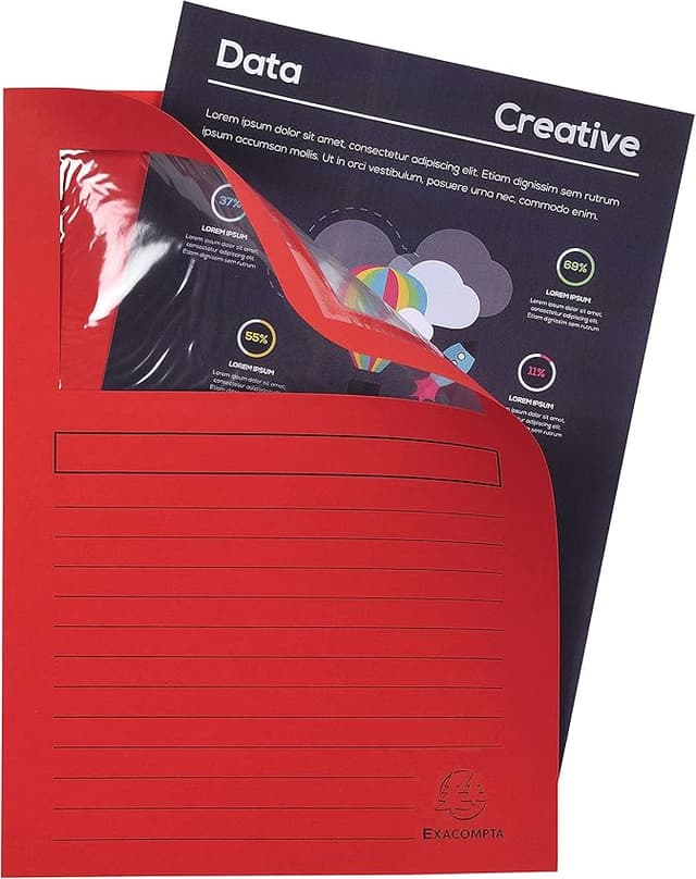 Detalle de Exacompta 50109E Subcarpetas Forever 120, 100 uds