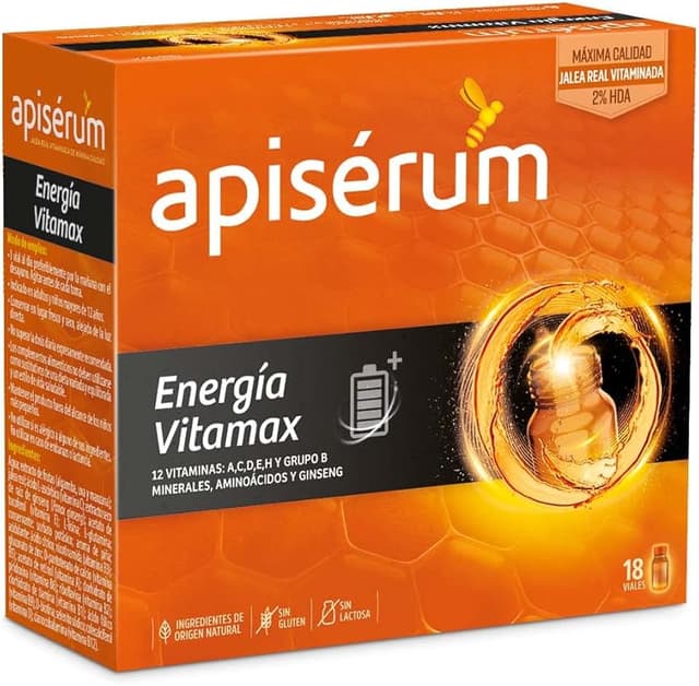 Imagen de APISERUM Vitamax Viales Bebibles — Energía y vitalidad con jalea real en OfertitasTOP