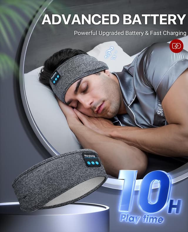 Thumbnail 5 de Perytong Sleep Headphones 12h
