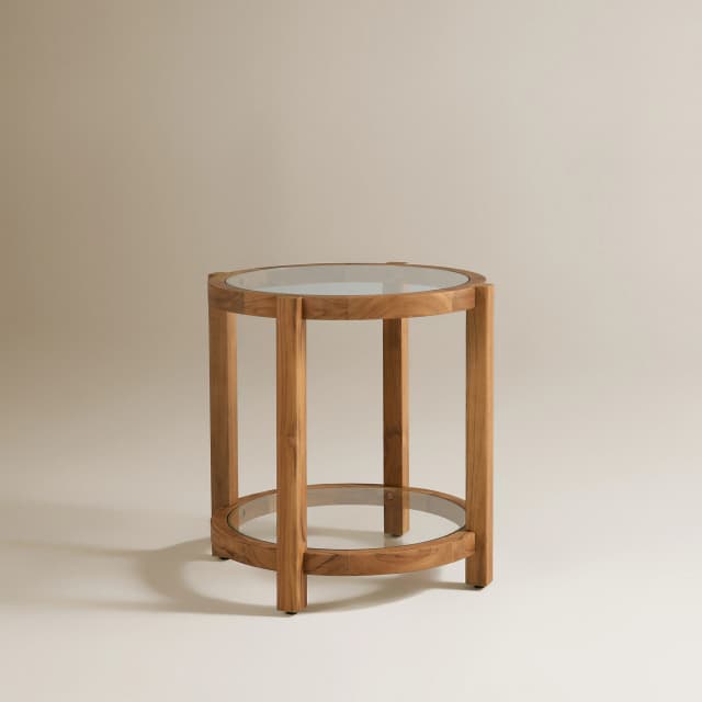 Thumbnail 1 de El Corte Inglés Mesa auxiliar de teca Kansas 🌿