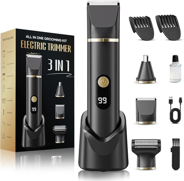 Detalle de 3-in-1 Beard Trimmer Set, 90 min