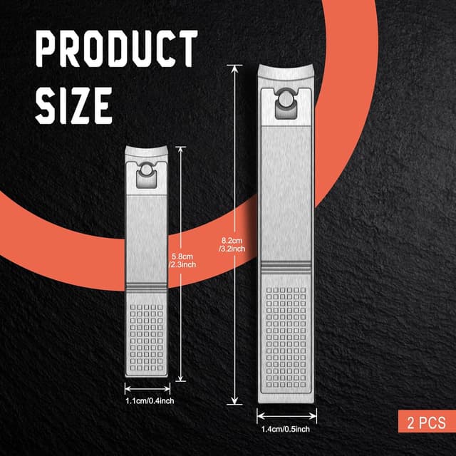 Thumbnail 6 de BEZOX Nagelknipser Set 2-teilig für Fingernägel