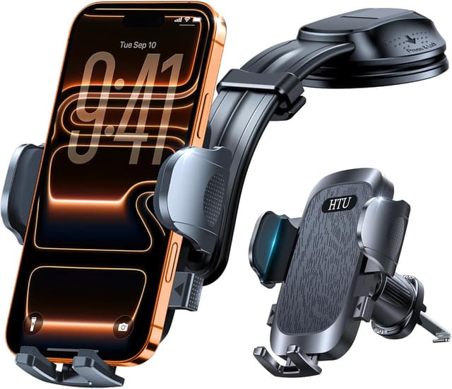 Detalle de HTU 4‑in‑1 Auto Handyhalterung 30KG