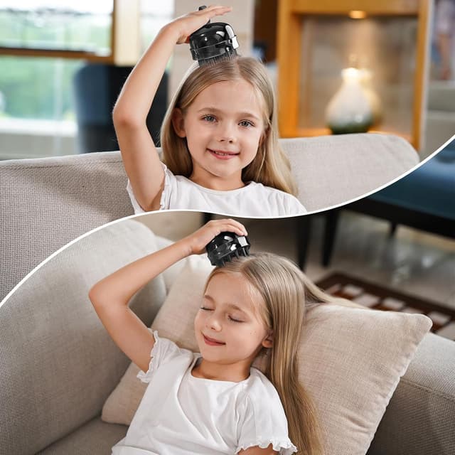 Thumbnail 6 de SHINLEA Spazzola massaggiante per cuoio capelluto in silicone