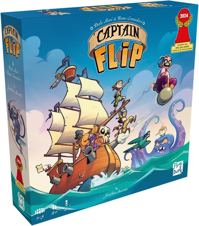Imagen de PlayPunk Captain Flip Familienspiel für 2–5 Spieler 🎲 en OfertitasTOP