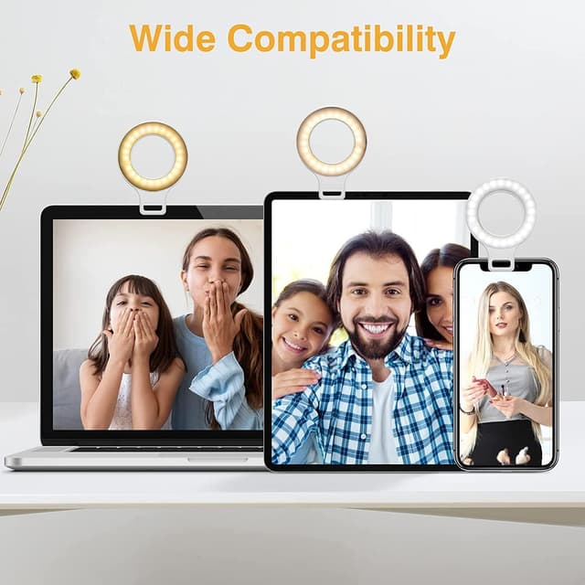 Thumbnail 5 de Kimwood Clip on Ring Light 60 LED