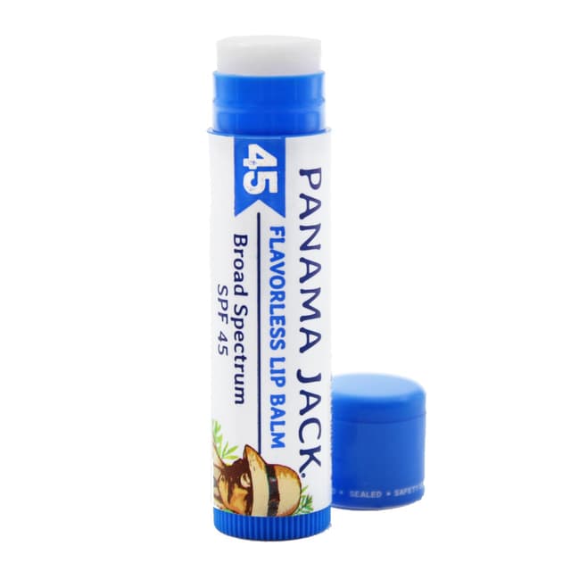 Detalle de Panama Jack Sunscreen Lip Balm SPF 45 (Broad Spectrum UVA-UVB) for Dry, Chapped Lips