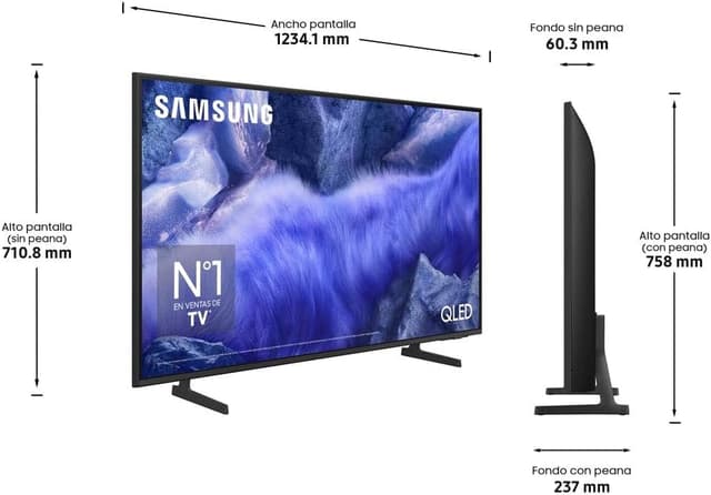 Thumbnail 9 de Samsung QE1F 55" QLED 4K Smart TV con Vision AI y Color Plus 🎥