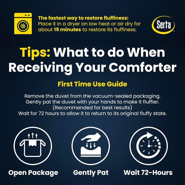 Thumbnail 6 de Goose Feather Down Comforter 90 x 90