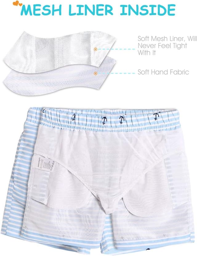 Detalle de Badeshorts für Jungen von MaaMgic 5–10 Min