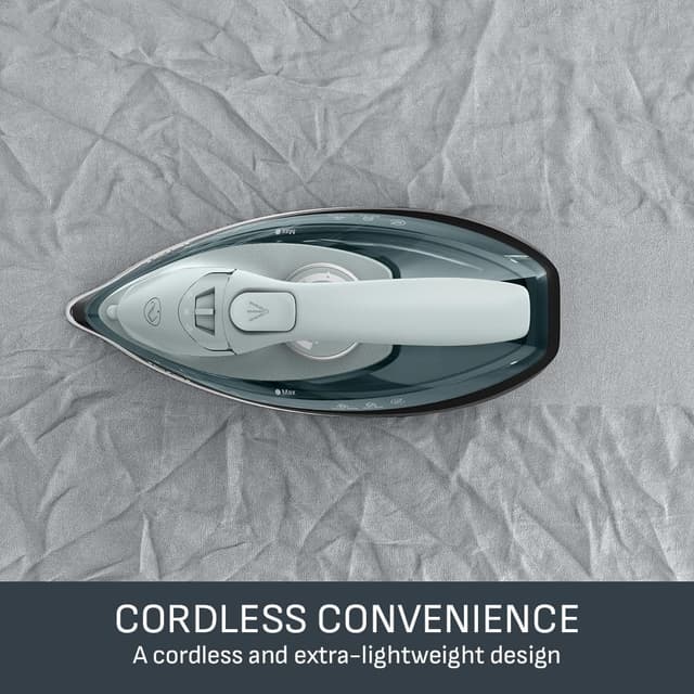 Detalle de Tefal Freemove Power Cordless Steam Iron FV6672G0 (2600W) – ceramic soleplate, 40g/min continuous steam