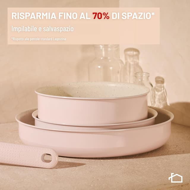 Thumbnail 5 de Lagostina Ingenio Pastel Padelle 4 pezzi