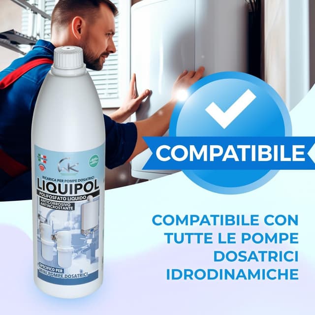 Detalle 2 de Polyphosphates WK 1 L pour chaudière