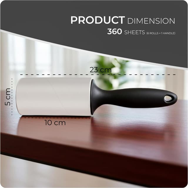 Detalle de Stick Well Lint Roller, 360 Sticky Sheets