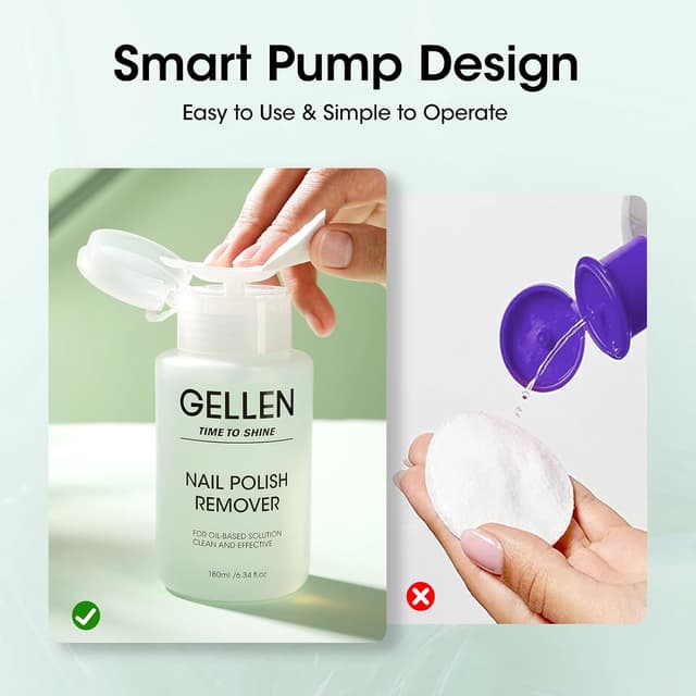 Thumbnail 2 de Gellen Non-Acetone Nail Polish Remover 6.09 fl oz 💅