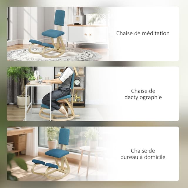 Thumbnail 6 de HOMCOM Chaise à genoux ergonomique