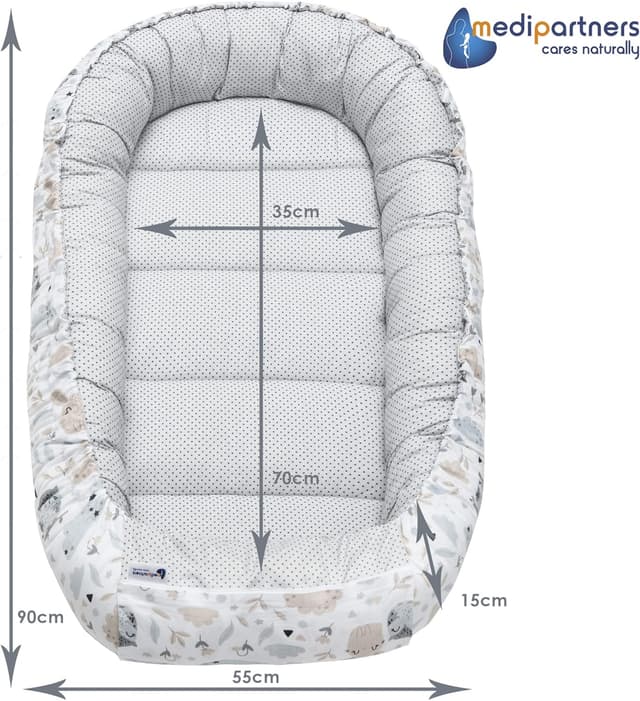 Thumbnail 7 de Medi Partners Nido Bebé 5 Piezas 100% Algodón 🌟